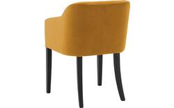 Goossens eetkamerstoel peda geel stof - 8215381-02