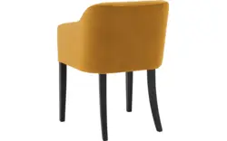 Goossens eetkamerstoel peda geel stof - 8215381-01