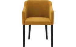 Goossens eetkamerstoel peda geel stof - 8215381-01