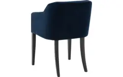 Goossens eetkamerstoel peda blauw stof - 8215383-02