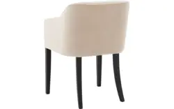 Goossens eetkamerstoel peda beige stof - 8215384-01