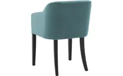 Goossens eetkamerstoel peda groen stof - 8215385-01