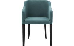 Goossens eetkamerstoel peda groen stof - 8215385-01