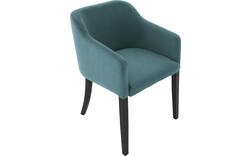 Goossens eetkamerstoel peda groen stof - 8215385-01