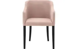 Goossens eetkamerstoel peda roze stof - 8215386-01