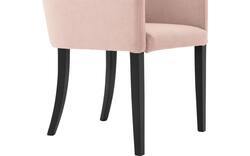 Goossens eetkamerstoel peda roze stof - 8215386-01
