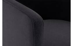 Goossens eetkamerstoel peda grijs stof - 8215387-01