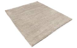 Goossens eco vloerkleed fugo grijs wol - 8215400-04