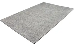Goossens basic vloerkleed tealo grijs katoen - 8215474-01