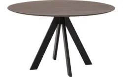 Goossens excellent eettafel uniek donker bruin eiken - 8215661-01
