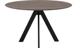 Goossens excellent eettafel uniek donker bruin eiken - 8215661-01