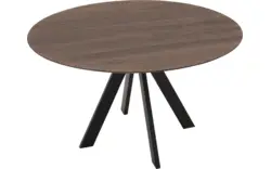 Goossens excellent eettafel uniek donker bruin eiken - 8215661-01