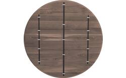 Goossens excellent eettafel uniek donker bruin eiken - 8215661-01