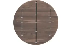 Goossens excellent eettafel uniek donker bruin eiken - 8215661-01