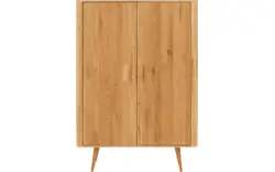 Goossens opbergkast bjarte blank eiken - 8215663-01