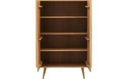 Goossens opbergkast bjarte blank eiken - 8215663-01