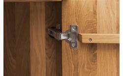 Goossens opbergkast bjarte blank eiken - 8215663-01