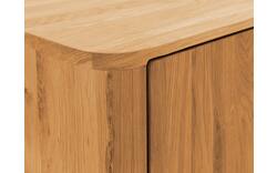 Goossens opbergkast bjarte blank eiken - 8215663-01