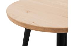 Goossens hoektafel bjarte blank eiken - 8215665-01