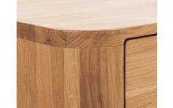 Goossens dressoir bjarte blank eiken - 8215668-01
