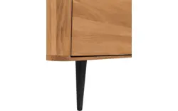 Goossens dressoir bjarte blank eiken - 8215673-01