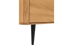 Goossens dressoir bjarte blank eiken - 8215675-01