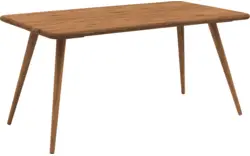 Goossens eettafel bjarte blank eiken - 8215676-02