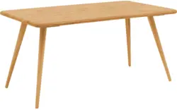 Goossens eettafel bjarte blank eiken - 8215678-02