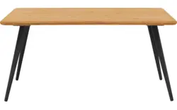 Goossens eettafel bjarte blank eiken - 8215679-02
