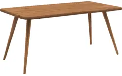 Goossens eettafel bjarte blank eiken - 8215680-02
