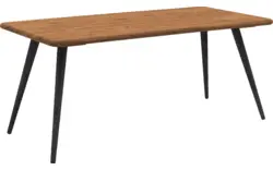 Goossens eettafel bjarte blank eiken - 8215689-02