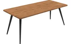 Goossens eettafel bjarte blank eiken - 8215689-02