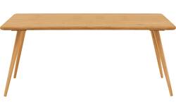 Goossens eettafel bjarte blank eiken - 8215694-01