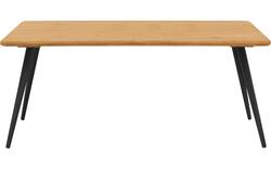Goossens eettafel bjarte blank eiken - 8215695-01