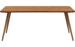 Goossens eettafel bjarte blank eiken - 8215696-01