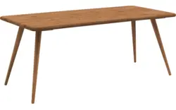 Goossens eettafel bjarte blank eiken - 8215696-02