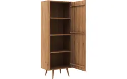 Goossens opbergkast bjarte blank eiken - 8215708-01