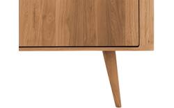 Goossens opbergkast bjarte blank eiken - 8215708-01
