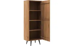 Goossens opbergkast bjarte blank eiken - 8215709-01