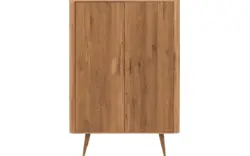 Goossens opbergkast bjarte blank eiken - 8215712-01