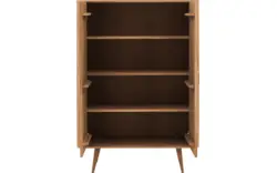 Goossens opbergkast bjarte blank eiken - 8215712-01