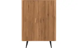 Goossens opbergkast bjarte blank eiken - 8215713-01
