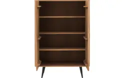 Goossens opbergkast bjarte blank eiken - 8215713-01