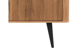 Goossens opbergkast bjarte blank eiken - 8215713-01