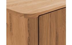 Goossens opbergkast bjarte blank eiken - 8215713-01