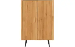 Goossens opbergkast bjarte blank eiken - 8215714-01