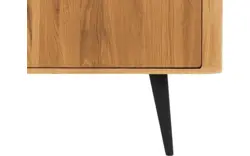 Goossens opbergkast bjarte blank eiken - 8215714-01