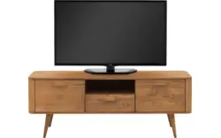 Goossens tv meubel bjarte blank eiken - 8215719-01