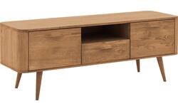 Goossens tv meubel bjarte blank eiken - 8215719-01