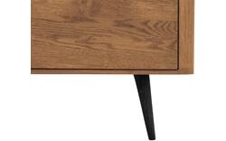 Goossens tv meubel bjarte blank eiken - 8215720-01